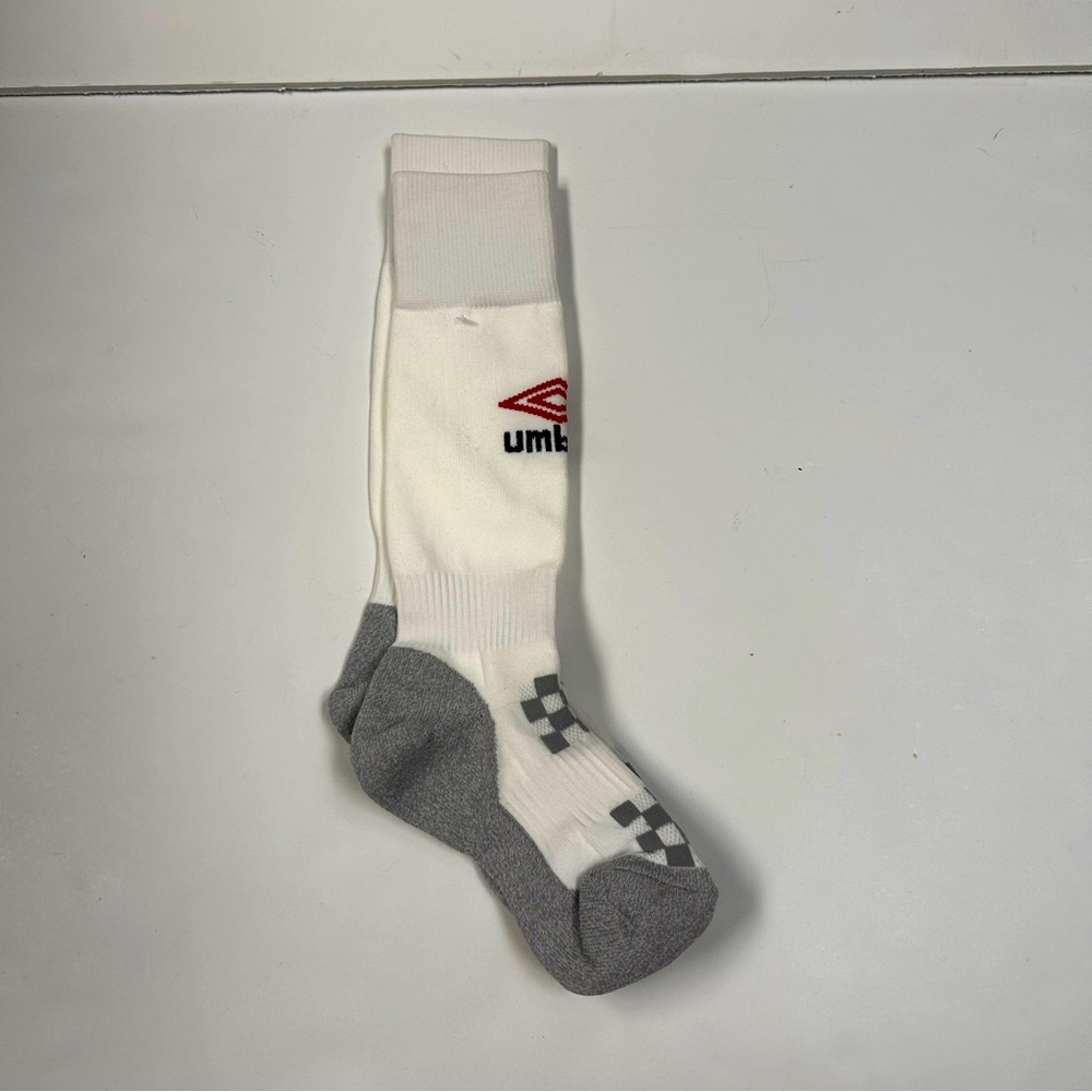 NWOT  Sports Socks 1 Pair Sz 6-7 White and Gray
